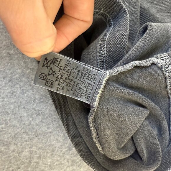 Eddie Bauer Womens Gray Cotton Crewneck Short Sleeve T-Shirt Vintage Size Large - Picture 6 of 8